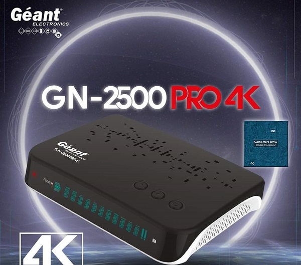 Géant GN 2500 Pro 4K